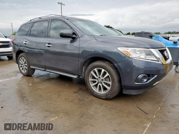 2013 Nissan Pathfinder S with VIN 5N1AR2MN0DC619306, listed as a Copart auction lot 60338875 with 281,186 mi miles and Clean title. Bid and sale history available at DreamBid. Image 4.
