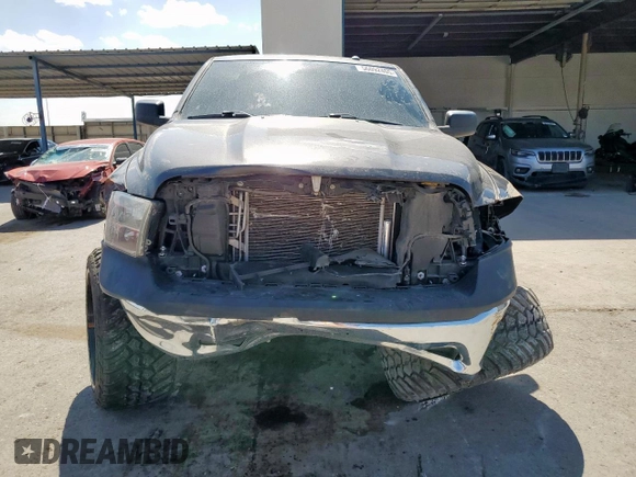 2022 Ram 1500 Tradesman with VIN 3C6RR6KG4NG291199, listed as a Copart auction lot 56092405 with 42,804 mi miles and Salvage title. Bid and sale history available at DreamBid. Image 5.