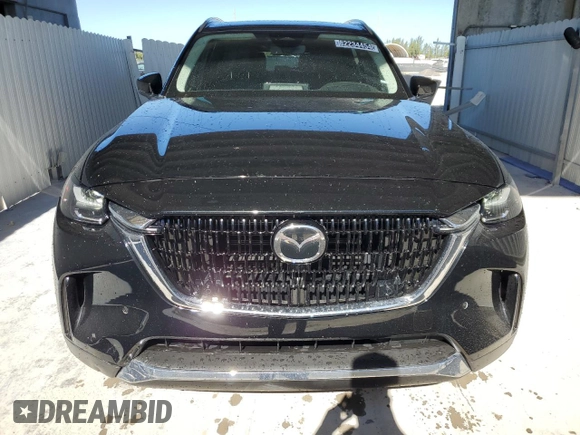 2024 Mazda CX-90 3.3 Turbo Premium with VIN JM3KKDHD1R1134385, listed as a Copart auction lot 82234454 with 15,399 mi miles and Clean Title. Bid and sale history available at carsss.com. Image 5.