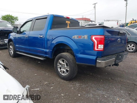 2017 Ford F-150 XL with VIN 1FTEW1EF0HKD29160, listed as a IAAI auction lot 42059580 with 149,816 mi miles. Bid and sale history available at carsss.com. Image 3.