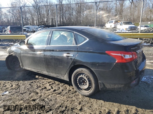 2018 Nissan Sentra S with VIN 3N1AB7AP0JY316849, listed as a Copart auction lot 41911685 with 106,384 mi miles and Salvage Title. Bid and sale history available at carsss.com. Image 2.