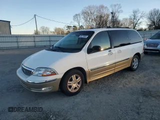 2001 Ford Windstar SEL with VIN 2FMZA53421BA71390, listed as a Copart auction lot 89175005 with 101,012 mi miles and Salvage Title. Bid and sale history available at carsss.com. Image 1.