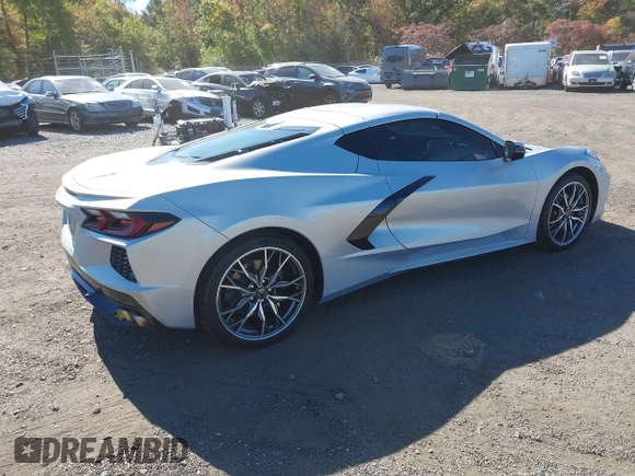 2023 Chevrolet Corvette 2LT with VIN 1G1YB2D43P5112903, listed as a IAAI auction lot 40567701 with 25,631 mi miles and . Bid and sale history available at DreamBid. Image 4.