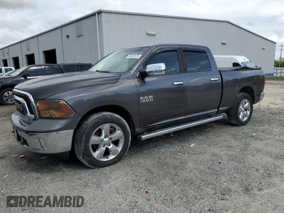 2015 Ram 1500 Big Horn z VIN 1C6RR7TM9FS721748, wystawiony jako Copart lot #56467675 z przebiegiem 147 616 mil mil oraz Czysty tytuł • Clean title. Historia ofert i sprzedaży dostępna na DreamBid. Obrazek 1.