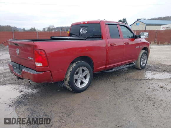 2010 Dodge 1500 TRX with VIN 1D7RV1GT3AS243814, listed as a IAAI auction lot 41650041 with 170,512 mi miles and . Bid and sale history available at carsss.com. Image 4.
