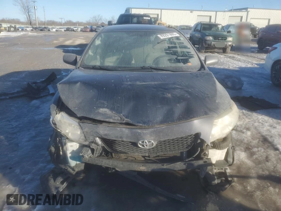 2009 Toyota Corolla with VIN 1NXBU40E59Z148274, listed as a Copart auction lot 89281865 with 176,092 mi miles and Salvage Title. Bid and sale history available at carsss.com. Image 5.