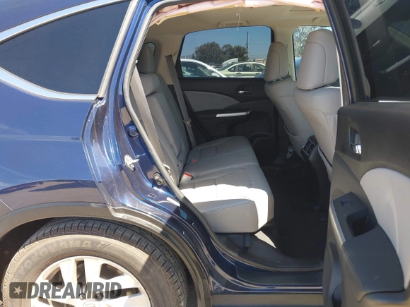 2015 Honda CR-V EX-L with VIN 2HKRM3H71FH549832, listed as a IAAI auction lot 42024750 with 125,734 mi miles. Bid and sale history available at carsss.com. Image 8.
