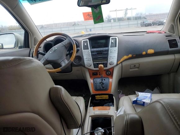 2005 Lexus RX 330 with VIN 2T2HA31U45C043641, listed as a Copart auction lot 86783274 with 0 mi miles and Salvage Title. Bid and sale history available at carsss.com. Image 8.