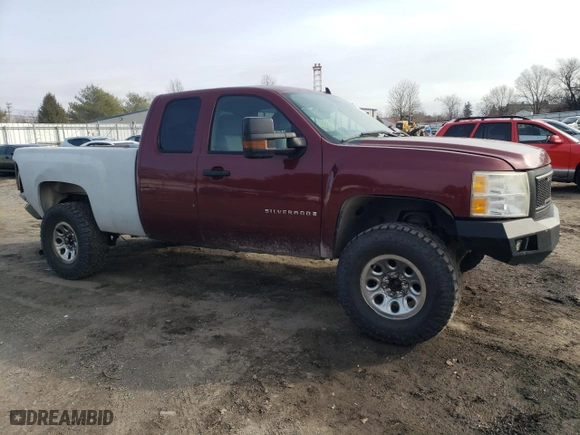 2009 Chevrolet Silverado 1500 Work Truck with VIN 1GCEK19C09Z196615, listed as a Copart auction lot 41380365 with 199,638 mi miles and Clean Title. Bid and sale history available at carsss.com. Image 4.