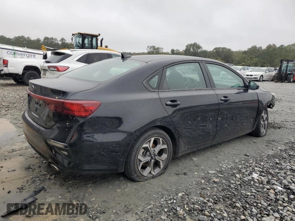2021 Kia Forte LXS with VIN 3KPF24AD3ME370255, listed as a Copart auction lot 79855934 with 26,057 mi miles and Salvage title. Bid and sale history available at DreamBid. Image 3.