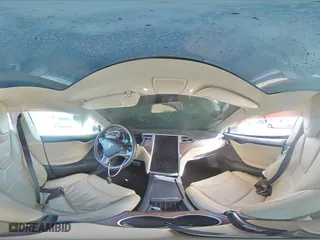 2017 Tesla Model S 100D with VIN 5YJSA1E22HF188426, listed as a Copart auction lot 39728584 with 584 mi miles and Salvage Title. Bid and sale history available at carsss.com. Image 13.