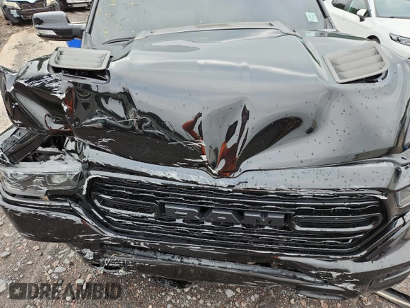 2022 Ram 1500 Limited with VIN 1C6SRFHT1NN306741, listed as a Copart auction lot 64632395 with Not provided miles and Salvage title. Bid and sale history available at DreamBid. Image 11.