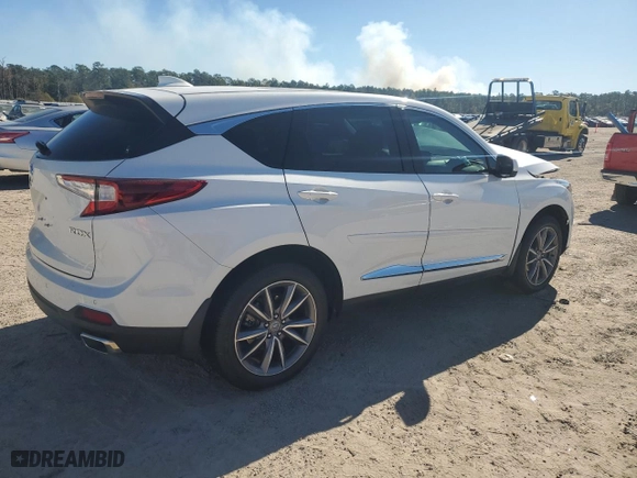2022 Acura RDX w/Technology Package with VIN 5J8TC1H53NL003587, listed as a Copart auction lot 81891804 with 32,704 mi miles and Salvage Title. Bid and sale history available at carsss.com. Image 3.