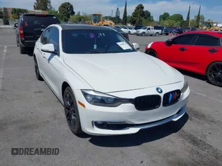 2012 BMW 3 Series 328i with VIN WBA3A5C50CF342206, listed as a IAAI auction lot 42008940 with 130,164 mi miles. Bid and sale history available at carsss.com. Image 1.