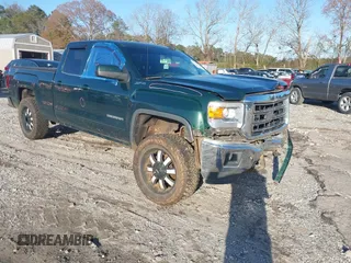 2015 GMC Sierra 1500 SLE z VIN 1GTR1UEC3FZ295341, wystawiony jako IAAI lot #41116244 z przebiegiem 150 407 mil mil oraz . Historia ofert i sprzedaży dostępna na DreamBid. Obrazek 1.