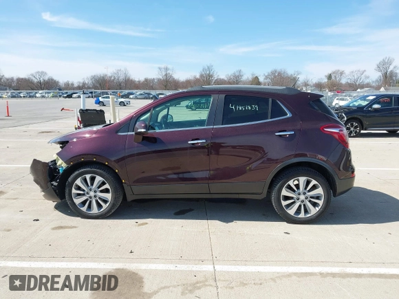 2018 Buick Encore Preferred with VIN KL4CJASB7JB572715, listed as a IAAI auction lot 41851839 with 97,797 mi miles and . Bid and sale history available at DreamBid. Image 15.