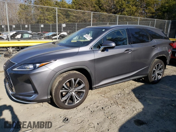 2021 Lexus RX with VIN JTJHZKFA0M2030157, listed as a Copart auction lot 46642175 with 62,608 mi miles and Salvage Title. Bid and sale history available at carsss.com. Image 1.