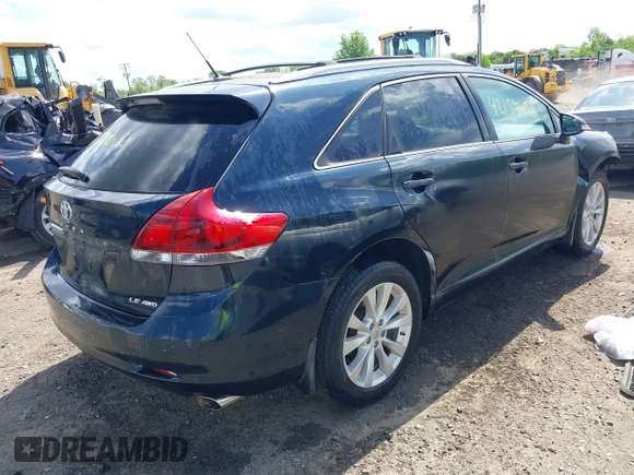 2013 Toyota Venza LE with VIN 4T3BA3BB0DU046855, listed as a IAAI auction lot 42159638 with 120,665 mi miles and . Bid and sale history available at carsss.com. Image 4.