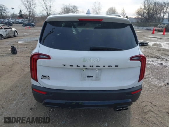 2022 Kia Telluride EX with VIN 5XYP3DHC3NG204367, listed as a IAAI auction lot 41850949 with 87,394 mi miles and . Bid and sale history available at carsss.com. Image 17.
