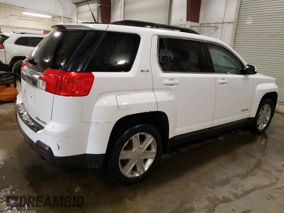 2011 GMC Terrain SLE-2 with VIN 2CTFLTE58B6435919, listed as a Copart auction lot 86442314 with 167,279 mi miles and Salvage Title. Bid and sale history available at carsss.com. Image 3.