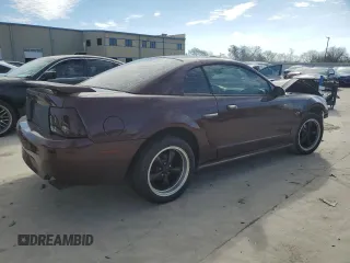 2003 Ford Mustang GT Deluxe with VIN 1FAFP42XX3F305326, listed as a Copart auction lot 42689215 with 0 mi miles and Salvage Title. Bid and sale history available at carsss.com. Image 3.