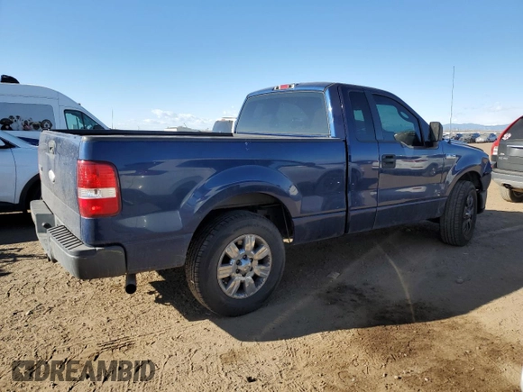 2008 Ford F-150 XL with VIN 1FTRF12258KC53275, listed as a Copart auction lot 49346855 with 147,210 mi miles and Salvage Title. Bid and sale history available at carsss.com. Image 3.
