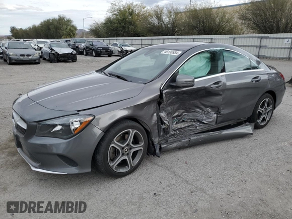 2019 Mercedes-Benz CLA 250 with VIN WDDSJ4EBXKN748452, listed as a Copart auction lot 49196934 with 29,121 mi miles and . Bid and sale history available at DreamBid. Image 1.