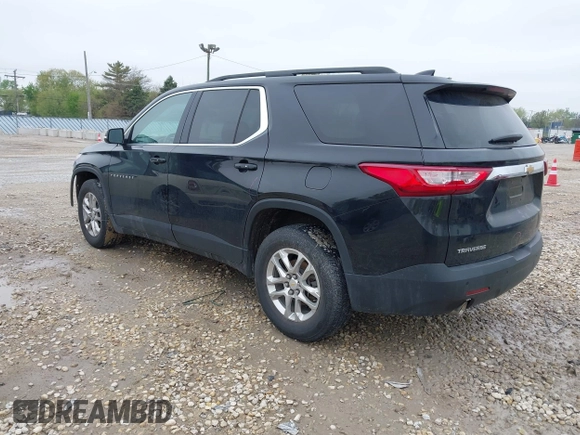2021 Chevrolet Traverse LT with VIN 1GNERHKW0MJ218426, listed as a IAAI auction lot 42178273 with 76,545 mi miles and . Bid and sale history available at DreamBid. Image 3.