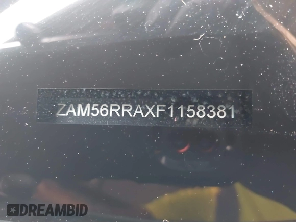 2015 Maserati Quattroporte S Q4 z VIN ZAM56RRAXF1158381, wystawiony jako IAAI lot #39717772 z przebiegiem 100 836 mil mil oraz . Historia ofert i sprzedaży dostępna na DreamBid. Obrazek 18.