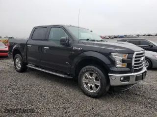2016 Ford F-150 XLT with VIN 1FTEW1EP3GKE59778, listed as a Copart auction lot 50802275 with 54,129 mi miles and Salvage Title. Bid and sale history available at carsss.com. Image 4.