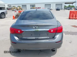 2014 Infiniti Q50 Premium with VIN JN1BV7AP5EM675859, listed as a IAAI auction lot 42031960 with 110,149 mi miles. Bid and sale history available at carsss.com. Image 16.