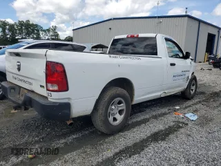 2012 Ram 1500 ST with VIN 3C6JD6DP4CG276742, listed as a Copart auction lot 57086145 with 200,771 mi miles and Salvage title. Bid and sale history available at DreamBid. Image 3.
