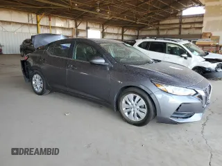 2021 Nissan Sentra S with VIN 3N1AB8BV1MY230151, listed as a Copart auction lot 64631504 with 50,436 mi miles and Salvage Title. Bid and sale history available at DreamBid. Image 4.