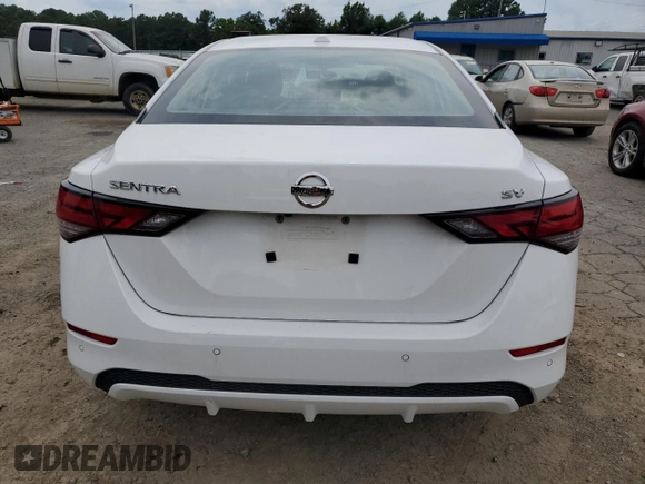2021 Nissan Sentra SV z VIN 3N1AB8CV3MY280709, wystawiony jako Copart lot #59220035 z przebiegiem 60 936 mil mil oraz Szkoda całkowita • Salvage title. Historia ofert i sprzedaży dostępna na DreamBid. Obrazek 6.