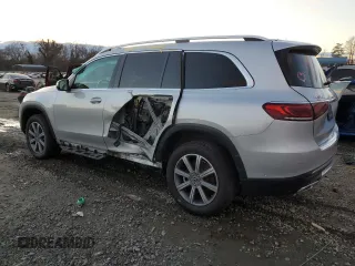 2020 Mercedes-Benz GLS with VIN 4JGFF5KE7LA140037, listed as a Copart auction lot 82114573 with 52,861 mi miles. Bid and sale history available at carsss.com. Image 2.