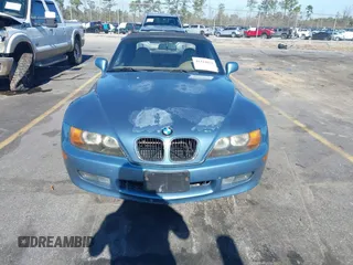 1996 BMW 3-Series Z3 with VIN 4USCH7320TLB75621, listed as a IAAI auction lot 41414858 with 96,609 mi miles. Bid and sale history available at carsss.com. Image 6.