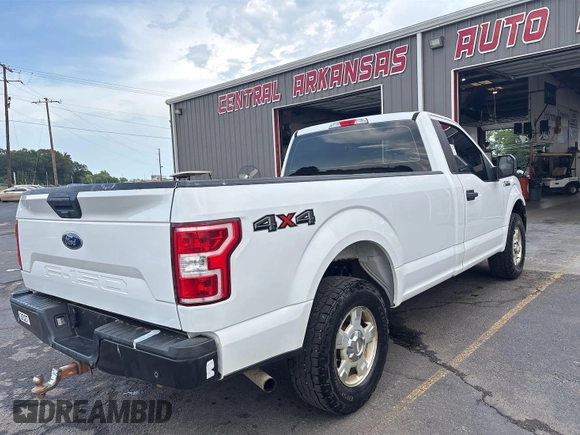 2019 Ford F-150 XL with VIN 1FTMF1EB1KKE10510, listed as a IAAI auction lot 42726982 with 98,336 mi miles and . Bid and sale history available at DreamBid. Image 24.