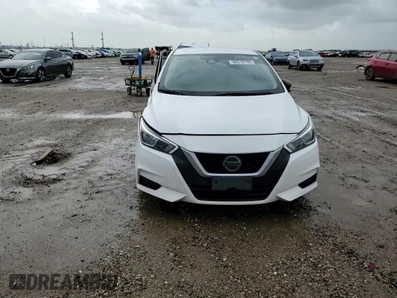 2021 Nissan Versa S with VIN 3N1CN8DVXML895737, listed as a Copart auction lot 60510795 with 47,272 mi miles and Salvage title. Bid and sale history available at DreamBid. Image 14.