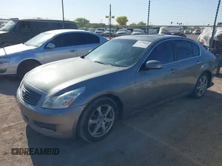 2007 Infiniti G35 Sedan Journey with VIN JNKBV61E17M704572, listed as a IAAI auction lot 41970069 with 230,602 mi miles. Bid and sale history available at carsss.com. Image 2.