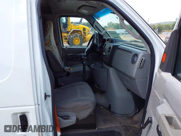 2010 Ford Econoline Cargo Commercial with VIN 1FTNE1EW8ADA91751, listed as a IAAI auction lot 42490967 with 208,704 mi miles and . Bid and sale history available at DreamBid. Image 5.