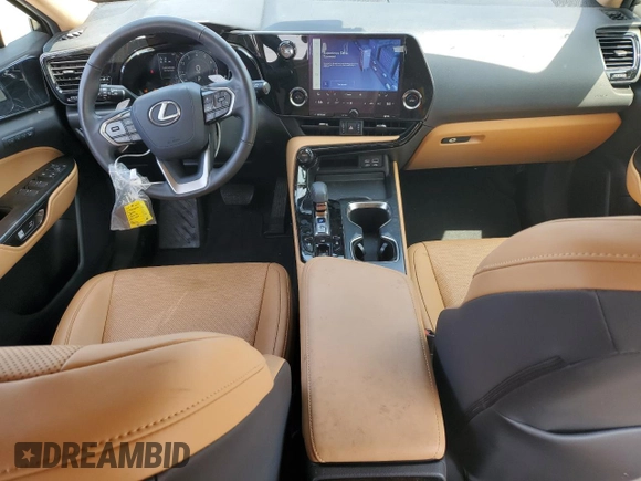 2024 Lexus NX 250 Premium with VIN JTJGDCAZ2R5015128, listed as a Copart auction lot 58384805 with 23,453 mi miles and Salvage title. Bid and sale history available at DreamBid. Image 8.