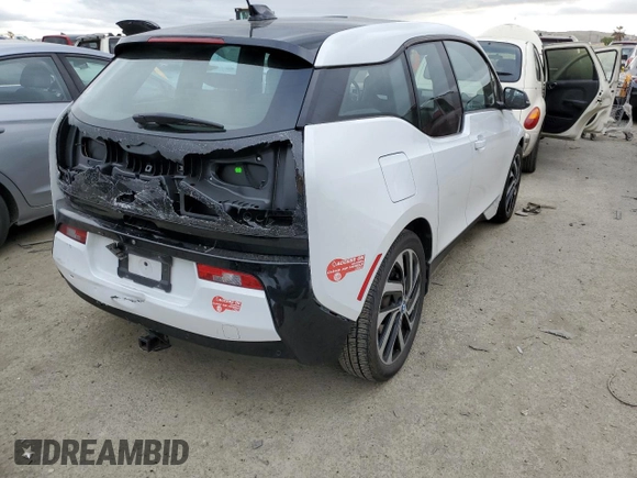 2017 BMW i3 with VIN WBY1Z8C34HV894550, listed as a Copart auction lot 54112393 with 67,116 mi miles. Bid and sale history available at carsss.com. Image 3.