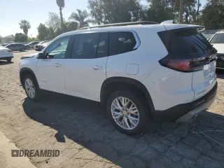 2024 GMC Acadia FWD Elevation z VIN 1GKENKKS1RJ196656, wystawiony jako Copart lot #52555175 z przebiegiem 22 337 mil mil oraz Szkody całkowita. Historia ofert i sprzedaży dostępna na DreamBid. Obrazek 2.