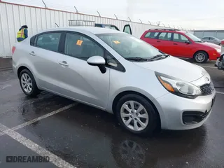 2015 Kia Rio LX with VIN KNADM4A31F6441029, listed as a IAAI auction lot 41371612 with 1 mi miles. Bid and sale history available at carsss.com. Image 1.