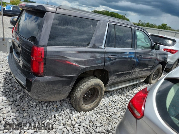 2015 Chevrolet Tahoe LT with VIN 1GNSCBKC8FR287747, listed as a Copart auction lot 62054665 with 201,691 mi miles and Salvage title. Bid and sale history available at DreamBid. Image 3.