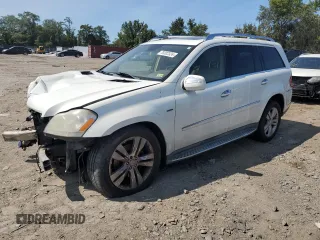 2010 Mercedes-Benz GL-Class GL 350 BlueTEC with VIN 4JGBF2FE4AA589079, listed as a Copart auction lot 70202324 with 0 mi miles and Clean Title. Bid and sale history available at carsss.com. Image 1.