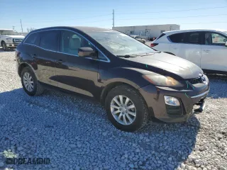 2012 Mazda CX-7 i SV with VIN JM3ER2A50C0420886, listed as a Copart auction lot 42616725 with 184,641 mi miles and Salvage Title. Bid and sale history available at carsss.com. Image 4.