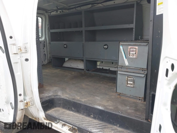 2009 Ford Econoline Cargo Commercial with VIN 1FTNE14W09DA93314, listed as a IAAI auction lot 41502673 with 251,052 mi miles and . Bid and sale history available at DreamBid. Image 8.