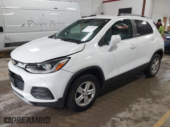 2017 Chevrolet Trax LT with VIN 3GNCJPSB8HL140918, listed as a IAAI auction lot 41730551 with 114,220 mi miles and . Bid and sale history available at carsss.com. Image 2.