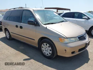 2001 Honda Odyssey LX z VIN 2HKRL18561H568116, wystawiony jako IAAI lot #42460223 z przebiegiem 349 561 mil mil oraz . Historia ofert i sprzedaży dostępna na DreamBid. Obrazek 1.